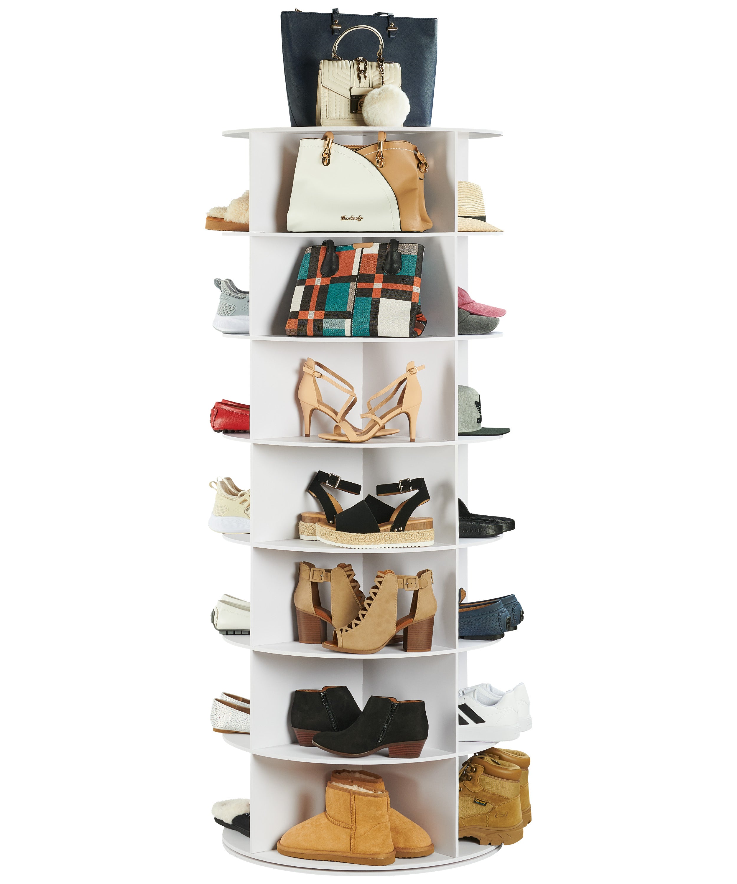 Carousel shoe rack sale